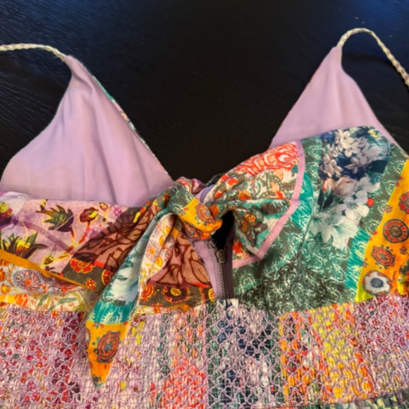 Alice & Olivia Patchwork Maxi Dress - Picture 4 of 5